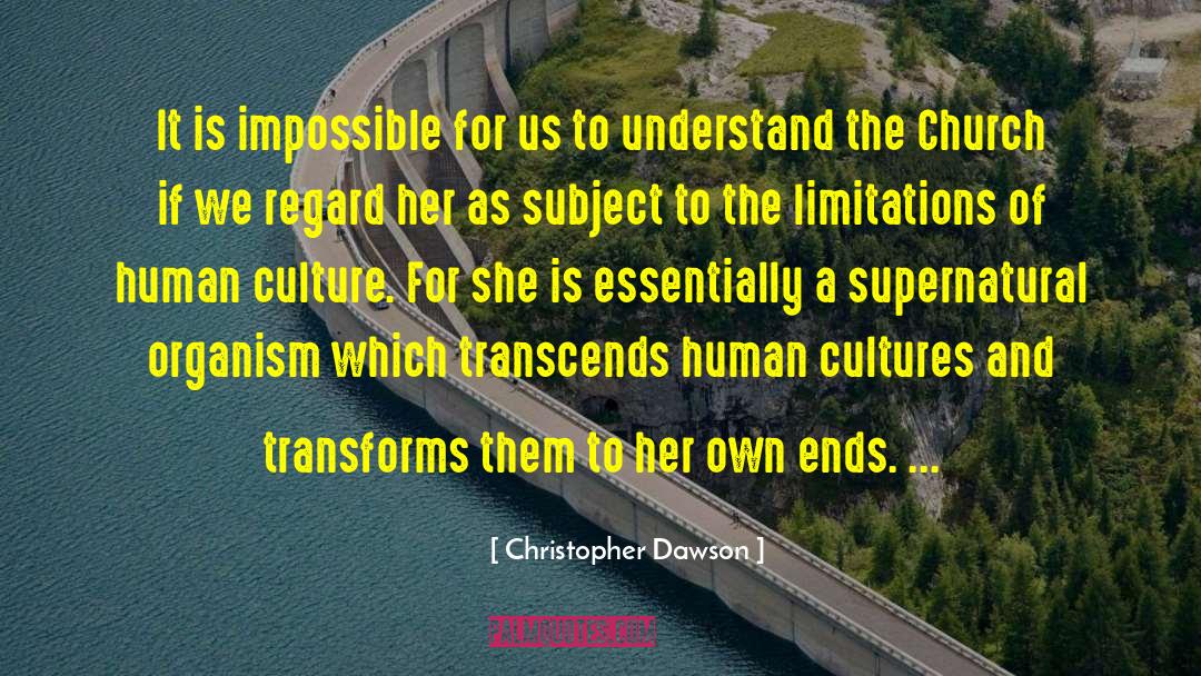 Human Culture quotes by Christopher Dawson