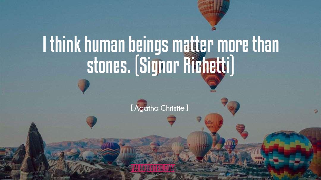 Human Culture quotes by Agatha Christie