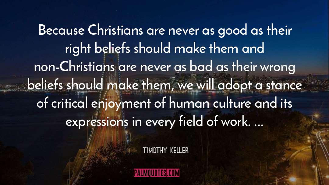Human Culture quotes by Timothy Keller