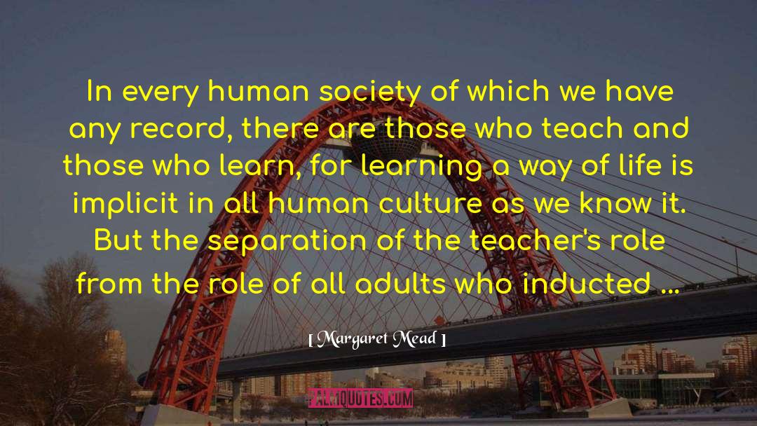 Human Culture quotes by Margaret Mead