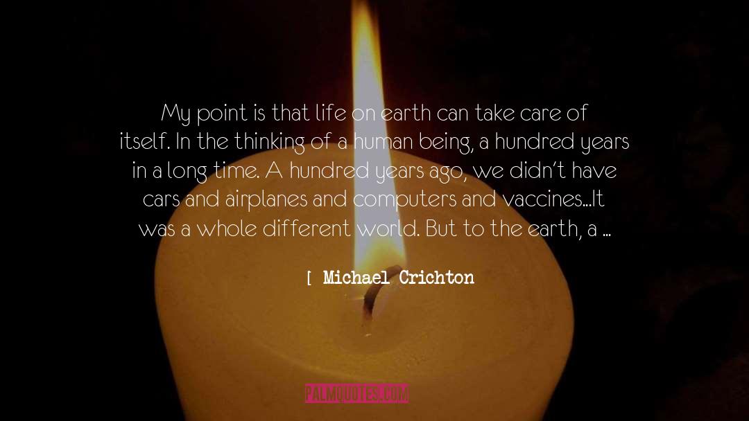 Human Descent quotes by Michael Crichton