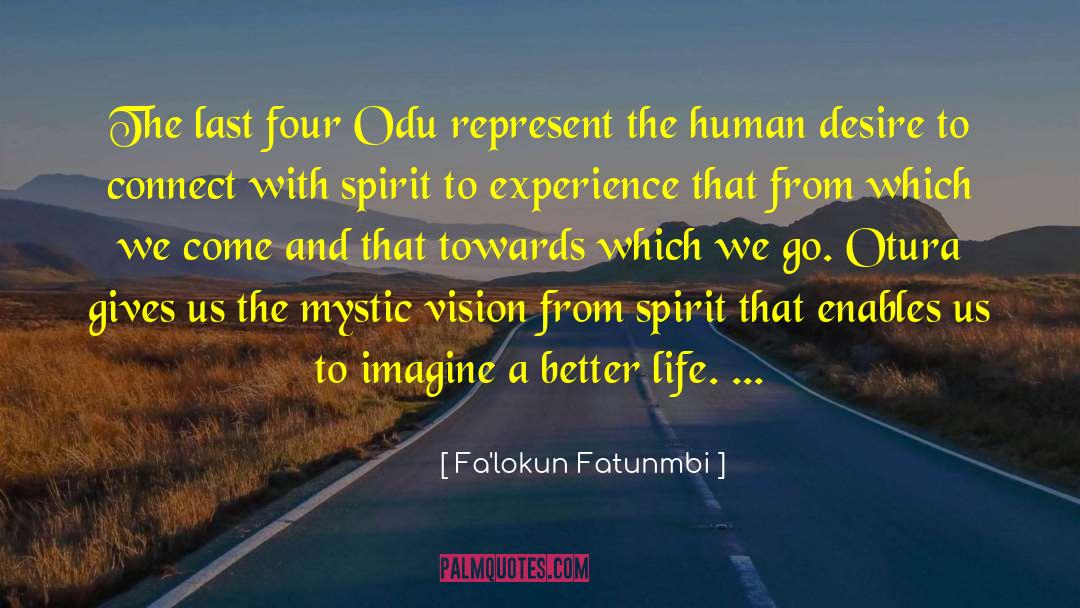 Human Desire quotes by Fa'lokun Fatunmbi