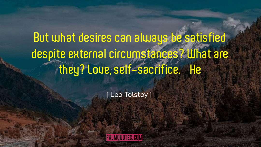 Human Desires quotes by Leo Tolstoy