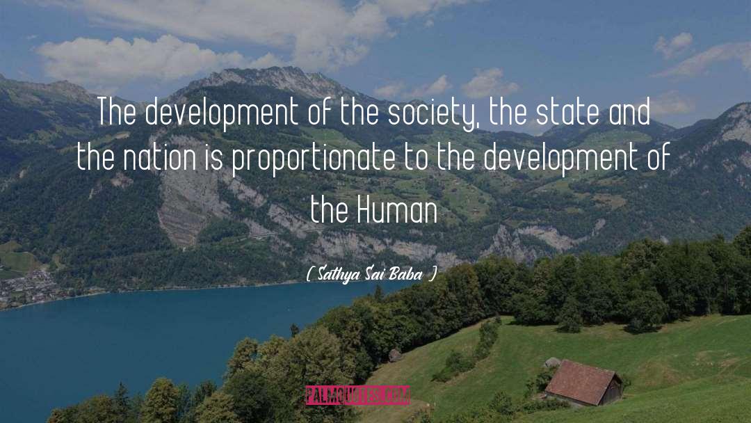 Human Development quotes by Sathya Sai Baba