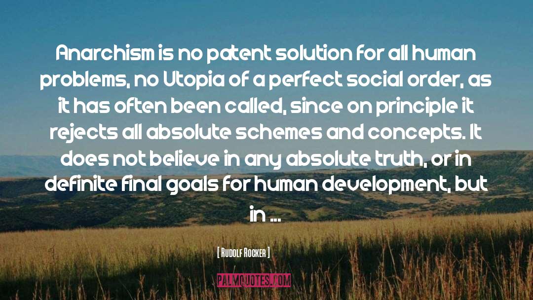 Human Development quotes by Rudolf Rocker