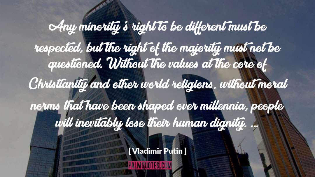 Human Dignity quotes by Vladimir Putin