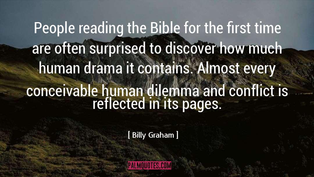 Human Dilemma quotes by Billy Graham