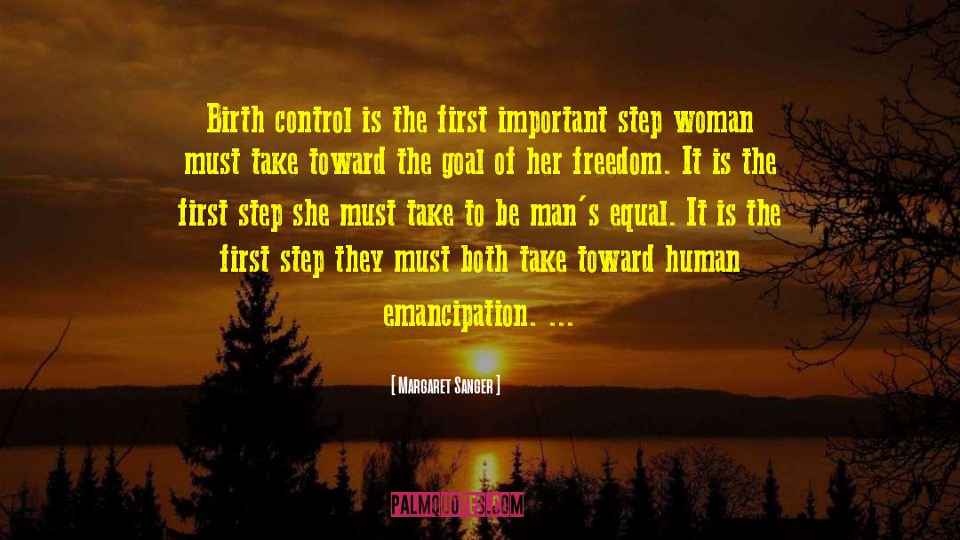 Human Emancipation quotes by Margaret Sanger