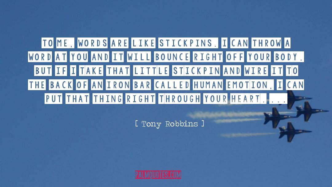 Human Emotion quotes by Tony Robbins