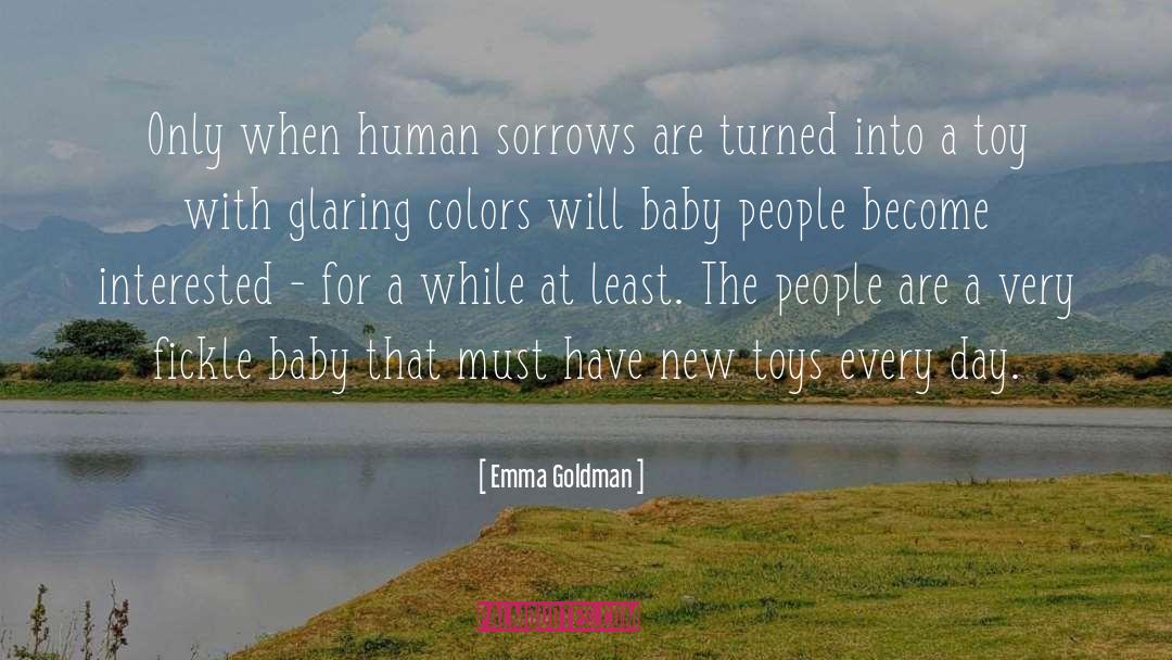 Human Emotion quotes by Emma Goldman