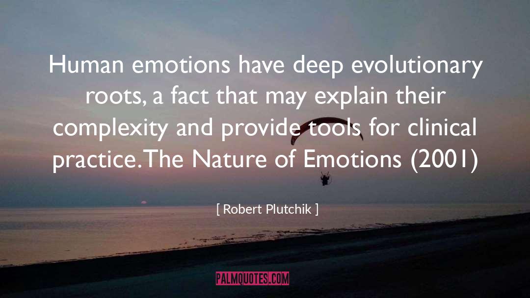 Human Emotions quotes by Robert Plutchik