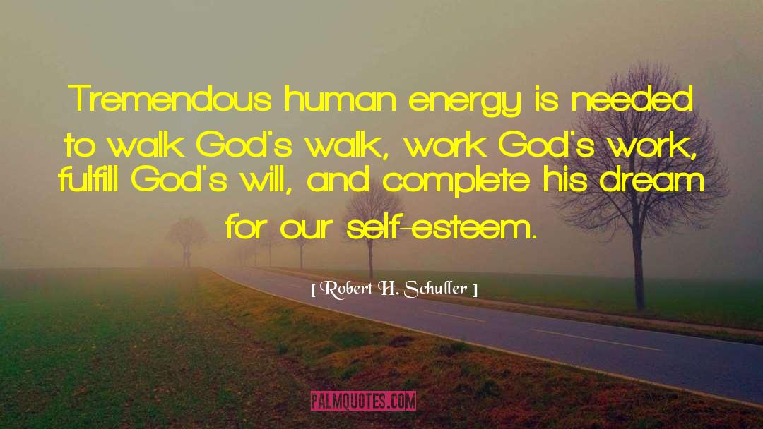 Human Energy quotes by Robert H. Schuller