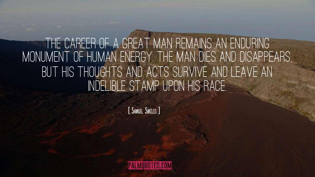 Human Energy quotes by Samuel Smiles