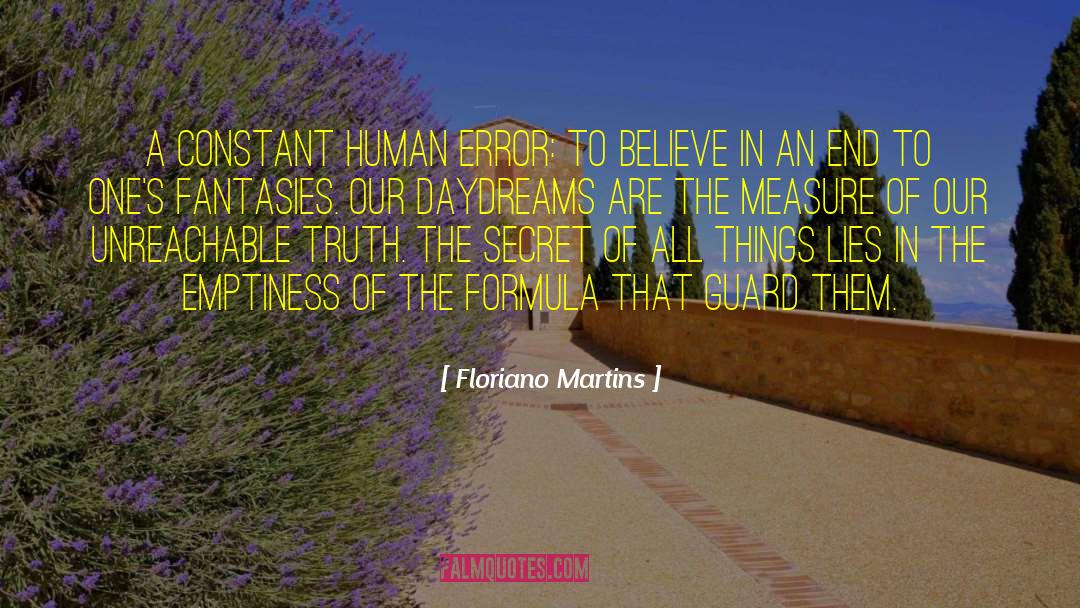 Human Error quotes by Floriano Martins