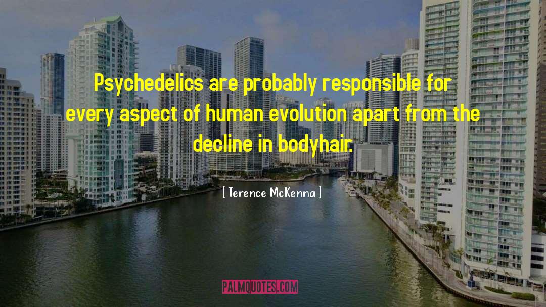 Human Evolution quotes by Terence McKenna