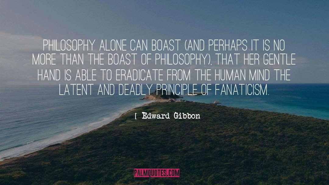 Human Existaence quotes by Edward Gibbon