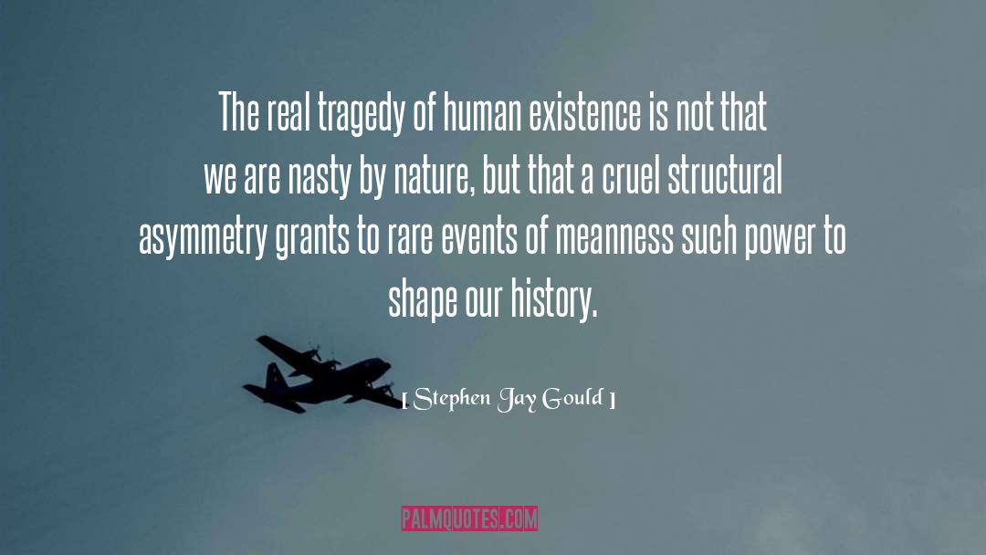 Human Existence quotes by Stephen Jay Gould
