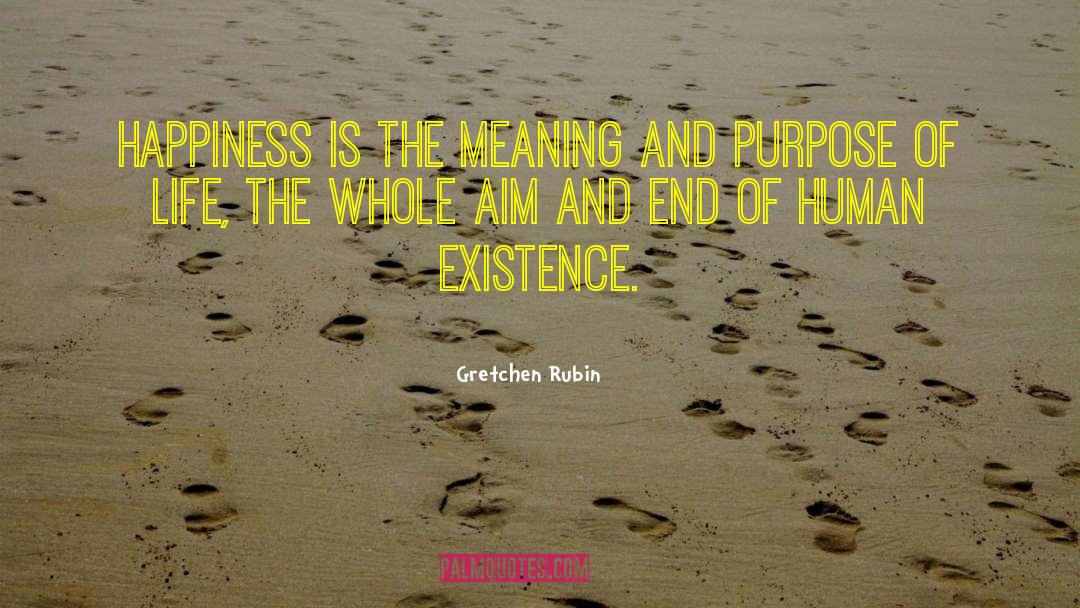 Human Existence quotes by Gretchen Rubin