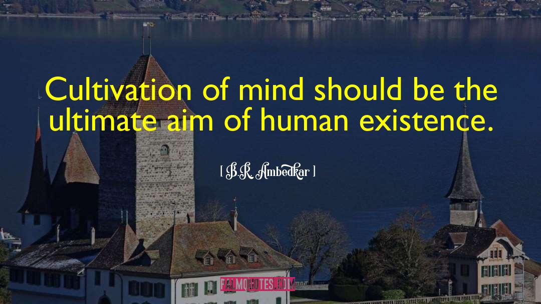 Human Existence quotes by B.R. Ambedkar