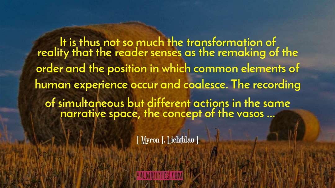 Human Experience quotes by Myron I. Lichtblau