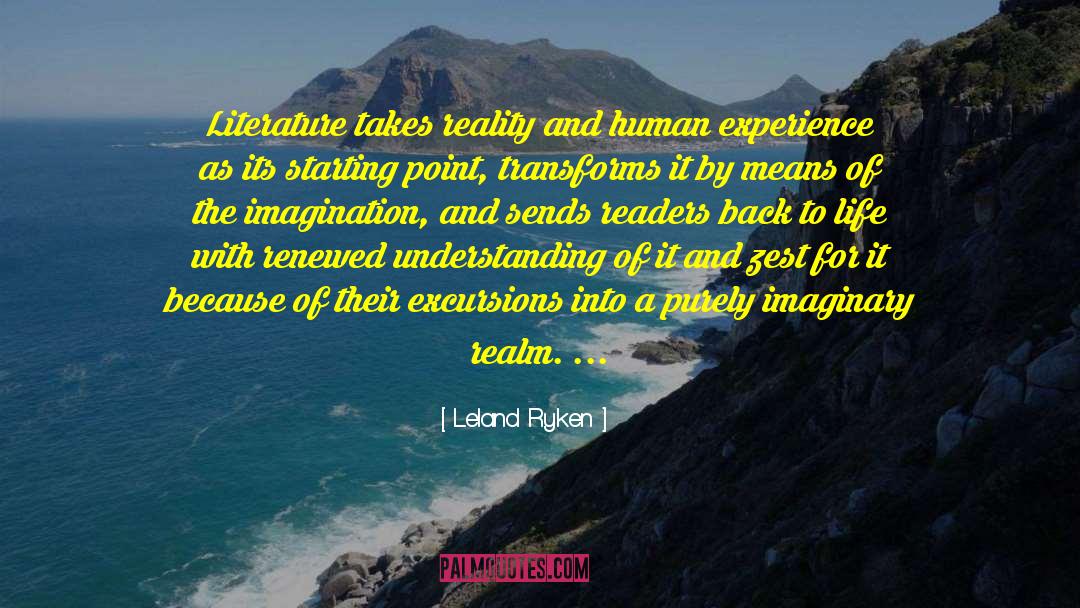 Human Experience quotes by Leland Ryken