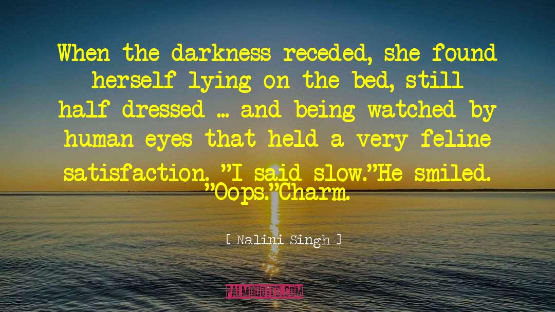 Human Eyes quotes by Nalini Singh