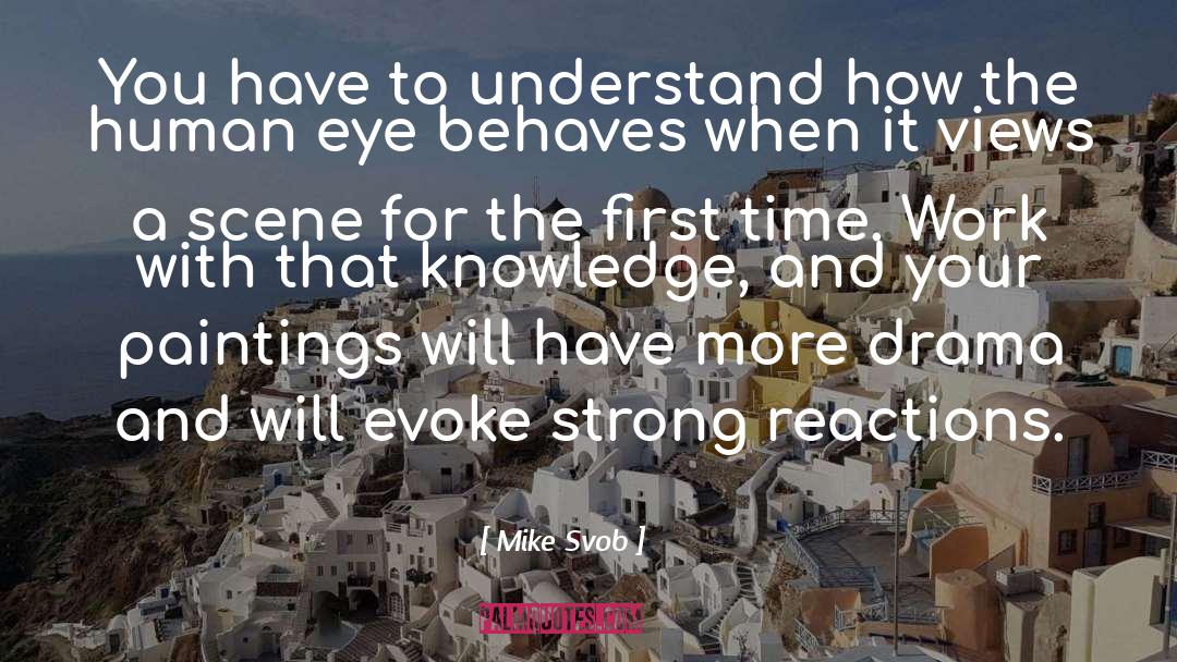 Human Eyes quotes by Mike Svob