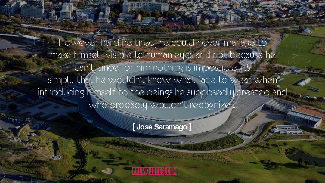 Human Eyes quotes by Jose Saramago