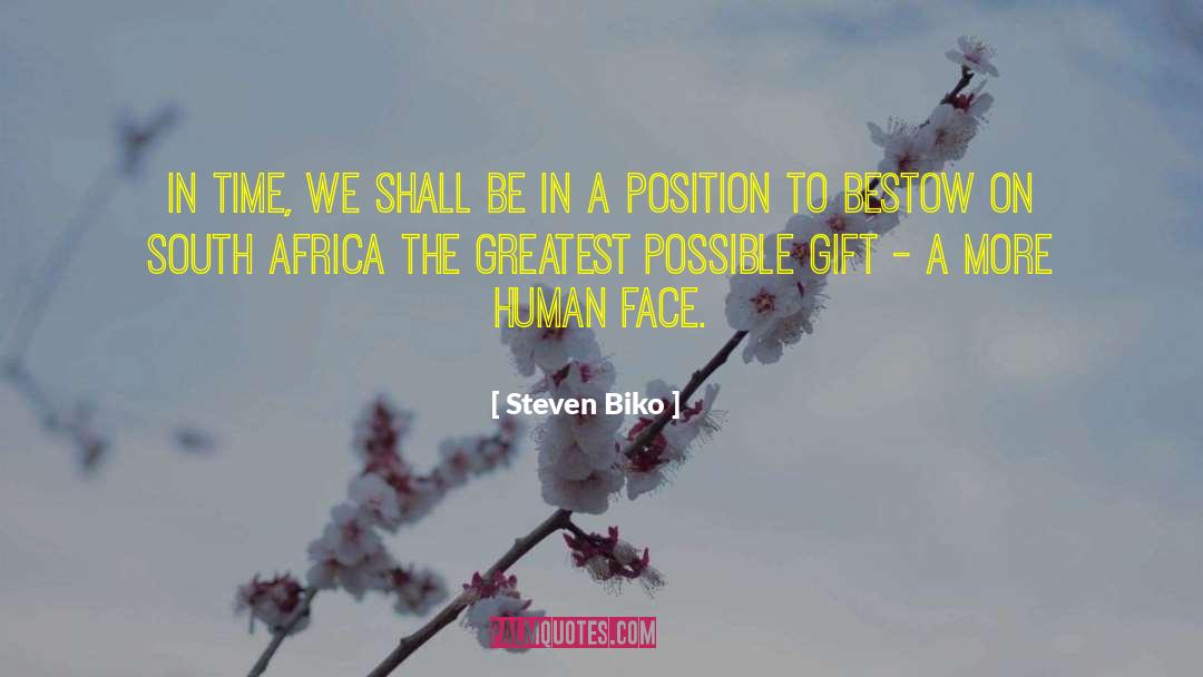 Human Faces quotes by Steven Biko