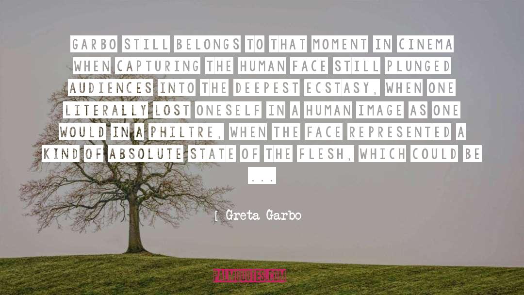Human Faces quotes by Greta Garbo