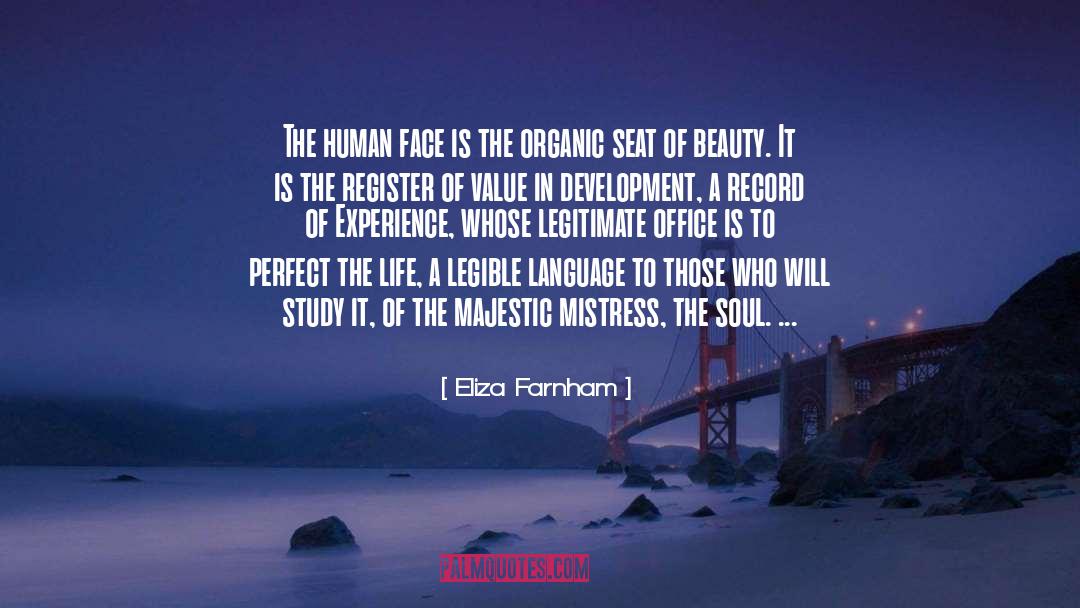 Human Faces quotes by Eliza Farnham