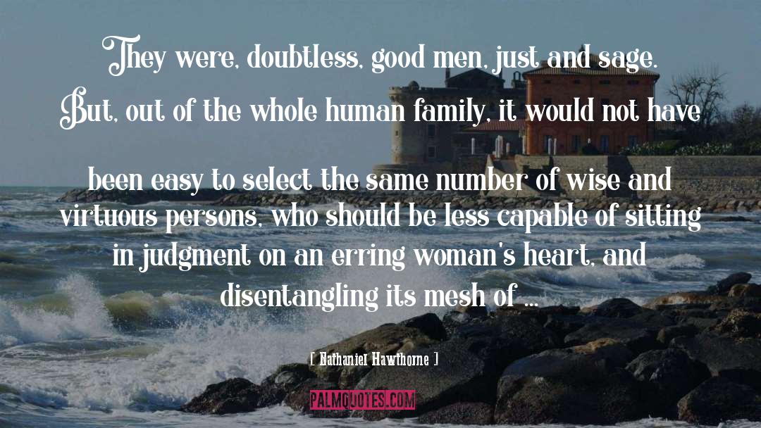 Human Family quotes by Nathaniel Hawthorne