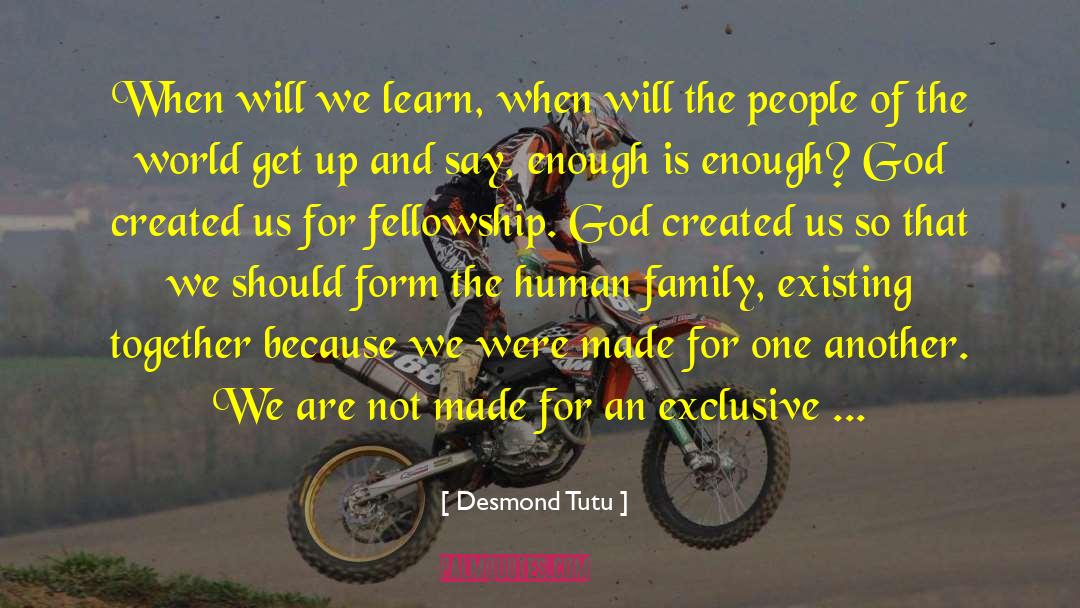 Human Family quotes by Desmond Tutu