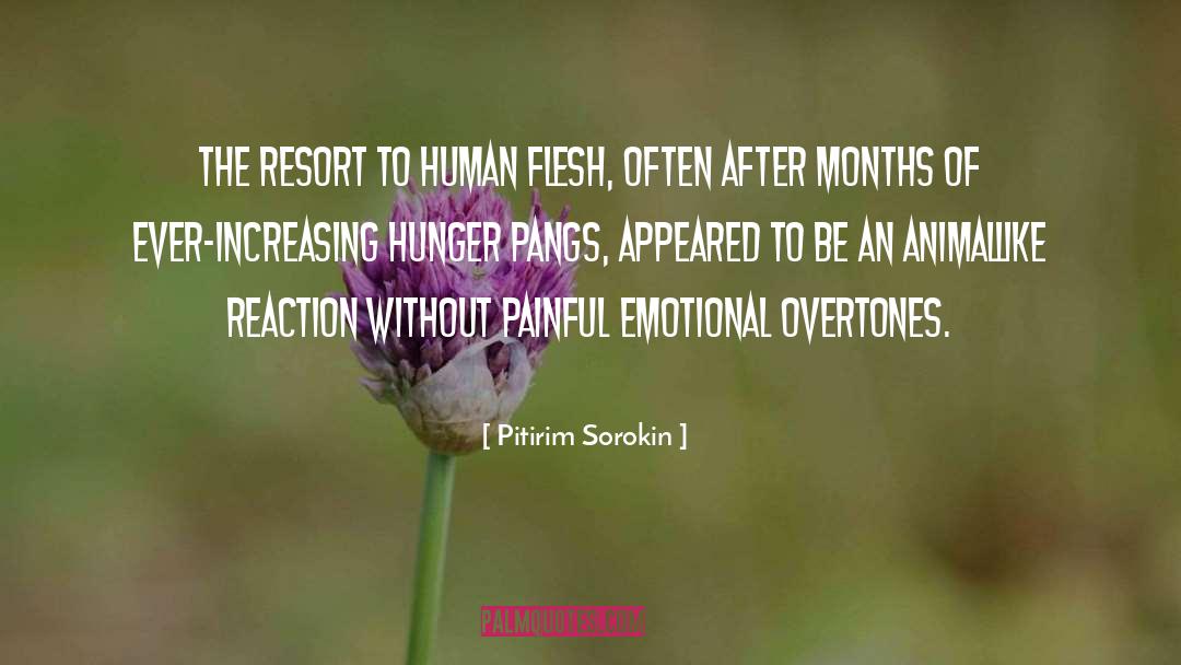 Human Flesh quotes by Pitirim Sorokin