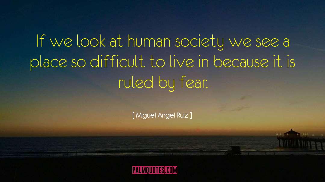 Human Focus quotes by Miguel Angel Ruiz