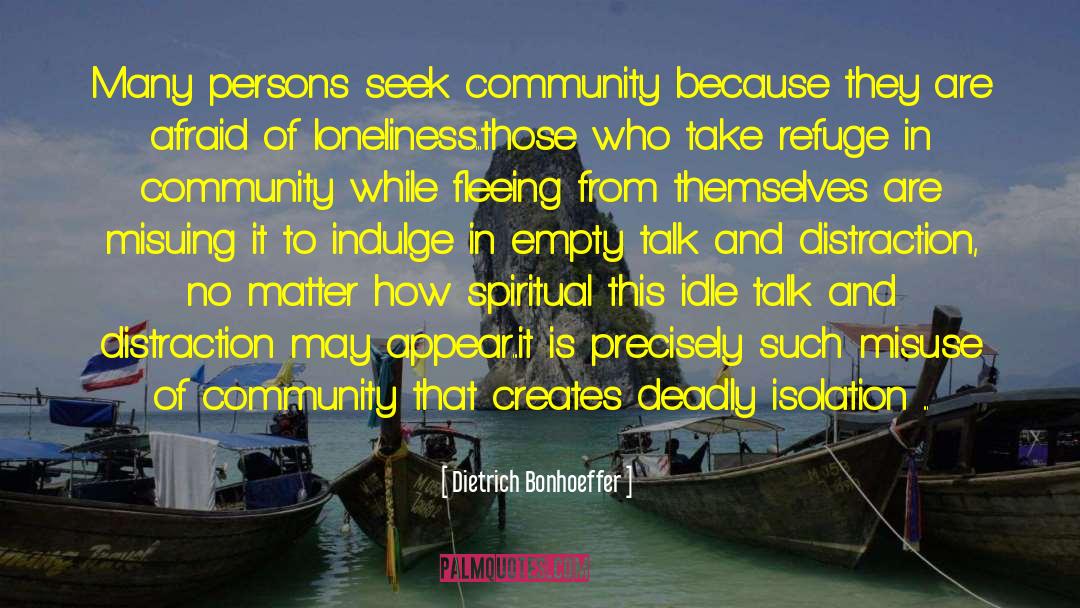 Human Focus quotes by Dietrich Bonhoeffer
