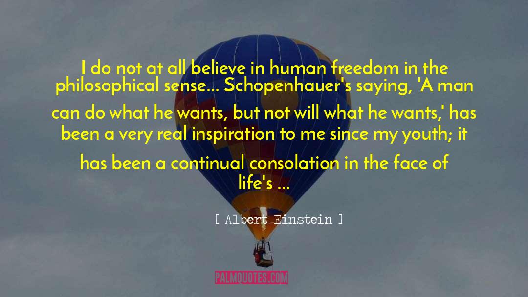 Human Freedom quotes by Albert Einstein