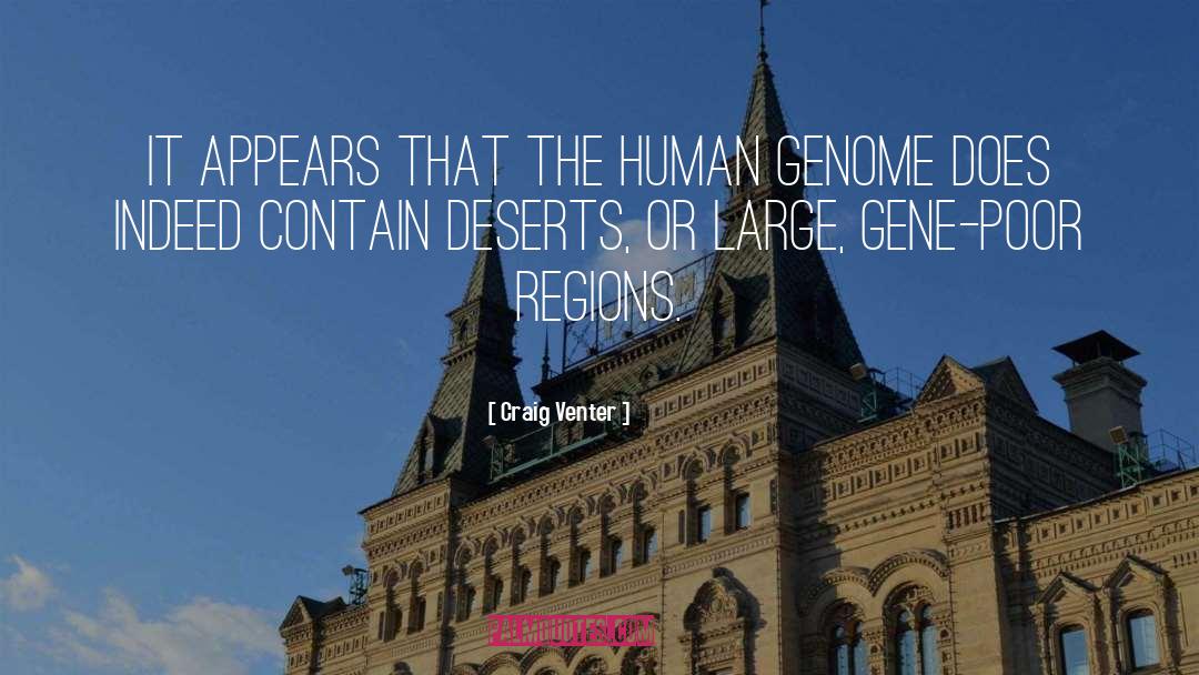 Human Genome quotes by Craig Venter