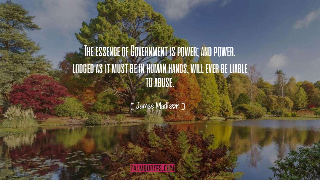 Human Hands quotes by James Madison