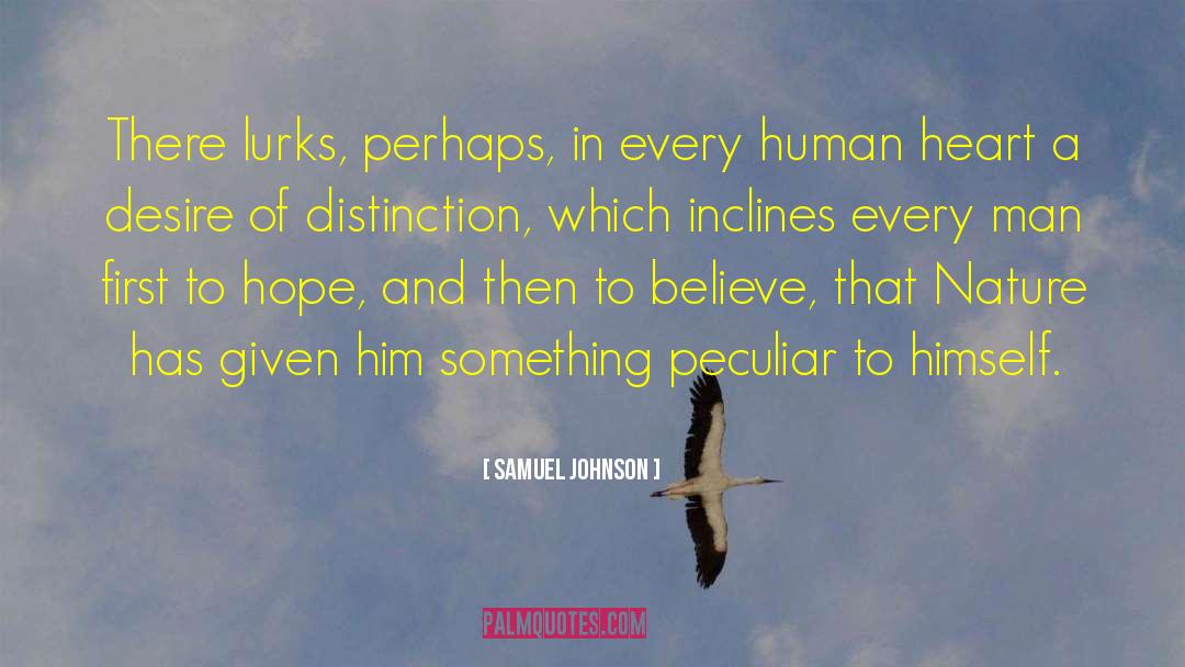 Human Heart quotes by Samuel Johnson