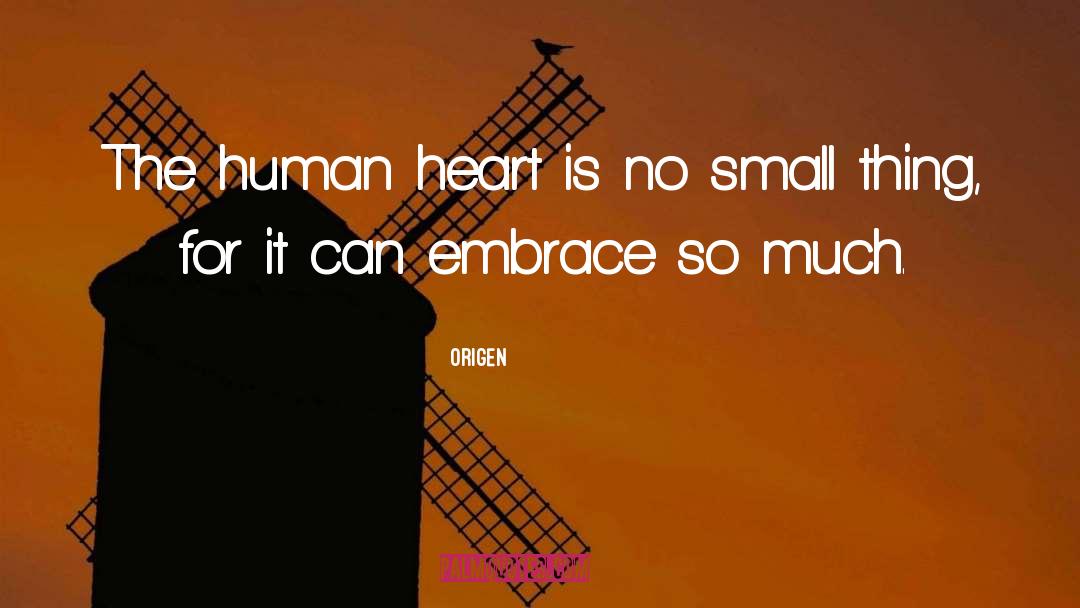 Human Heart quotes by Origen