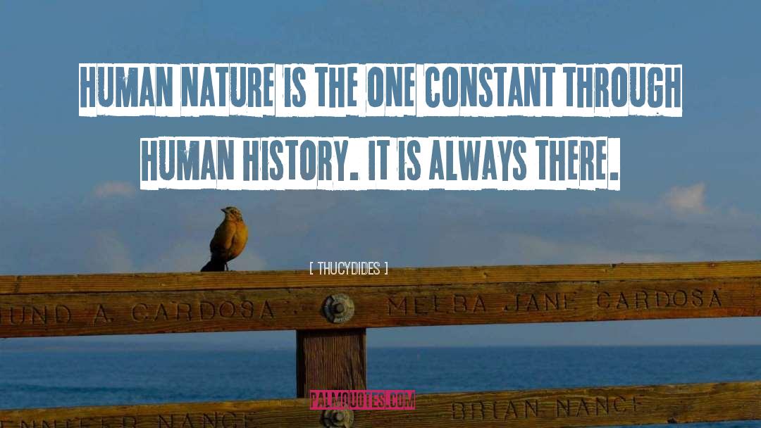 Human History quotes by Thucydides