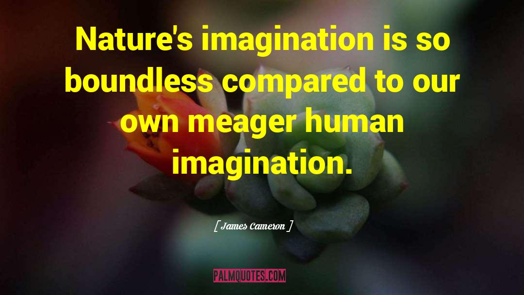 Human Imagination quotes by James Cameron