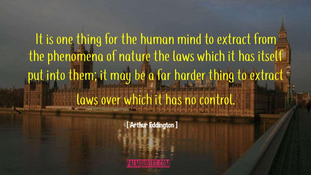 Human Impact quotes by Arthur Eddington