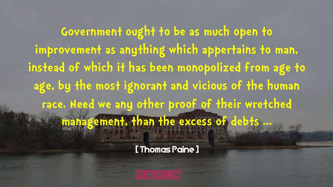 Human Incompetence quotes by Thomas Paine