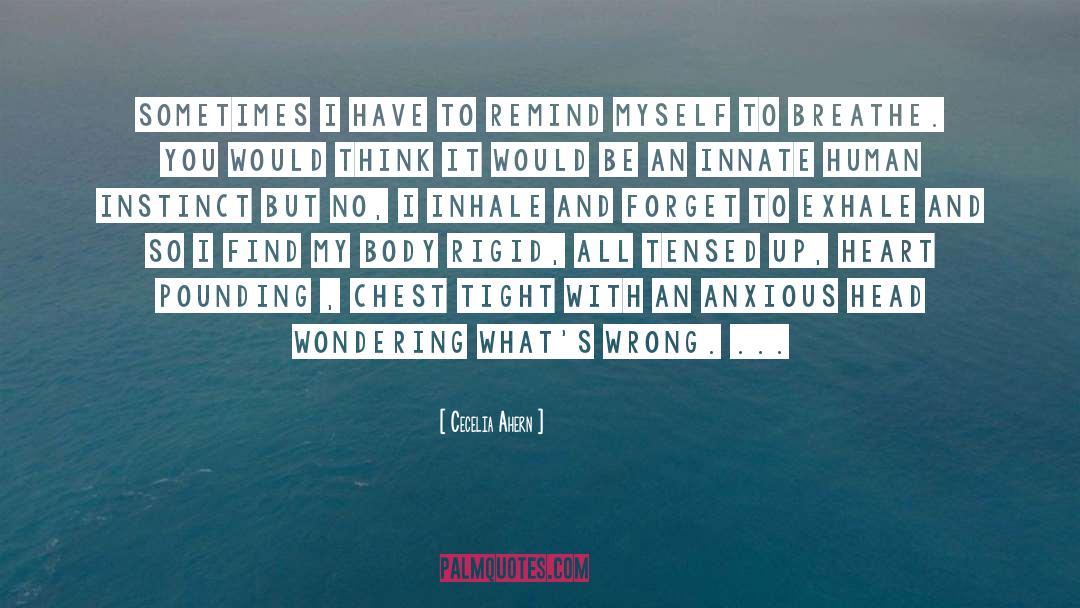 Human Instinct quotes by Cecelia Ahern