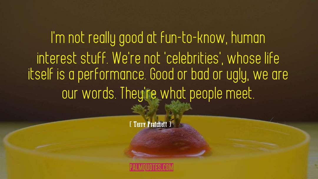 Human Interest quotes by Terry Pratchett