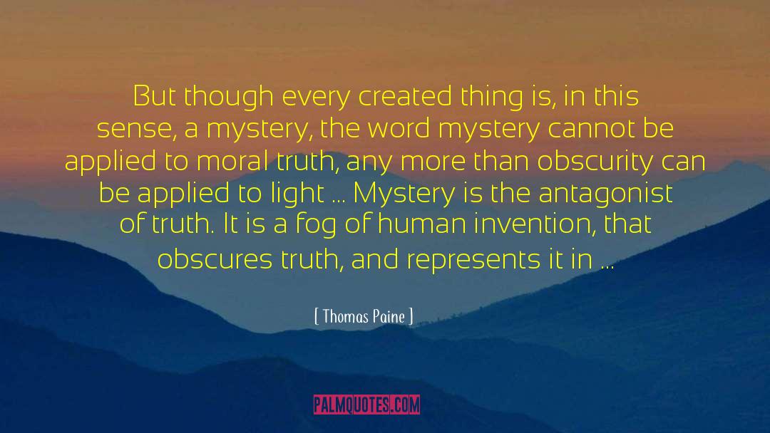 Human Invention quotes by Thomas Paine