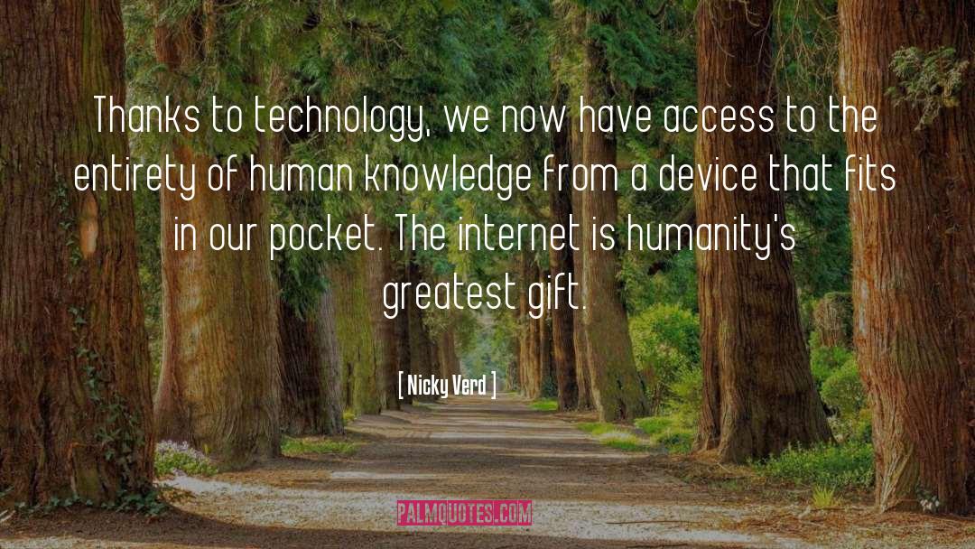 Human Knowledge quotes by Nicky Verd