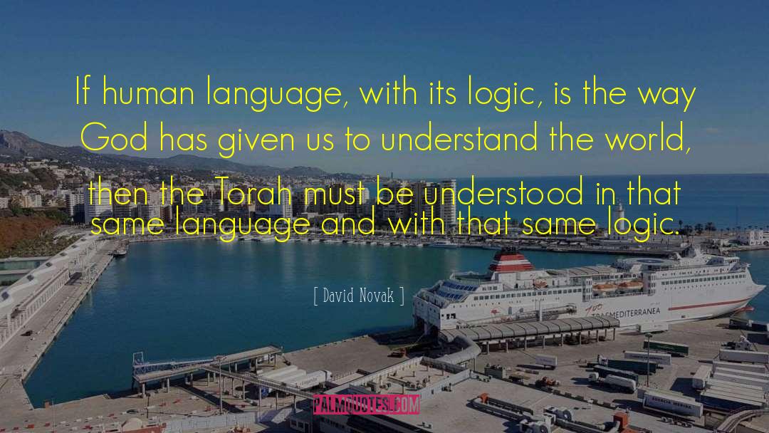 Human Language quotes by David Novak